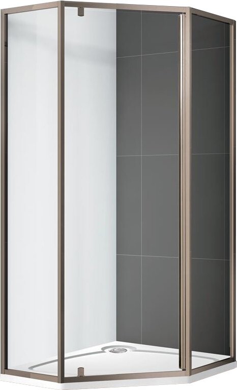 Cezares ECO-O-P-1-90-C-Br душевое ограждение 90*90*195