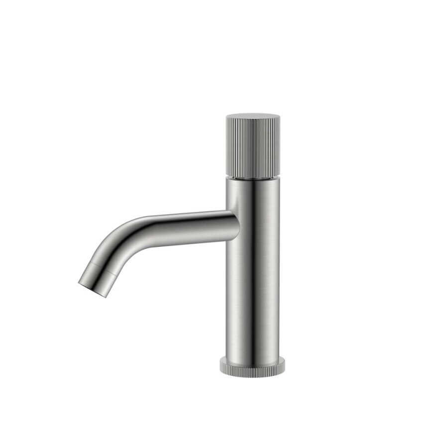 Смеситель для раковины Boheme Stick ручка Linea Nikel Brush 121-NB.3