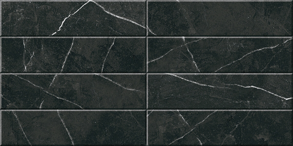 Керамическая плитка Cube Ceramica Hardrock Bricks Dark 30*60 УТ000084607