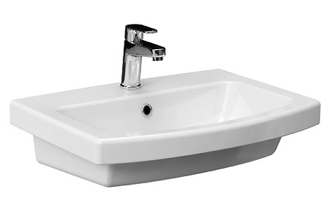 Умывальник Cersanit Easy 55 см с переливом и отверстием 2025 2025