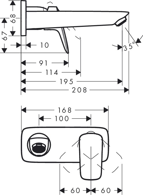 Hansgrohe Logis 71220000 смеситель для раковины хром