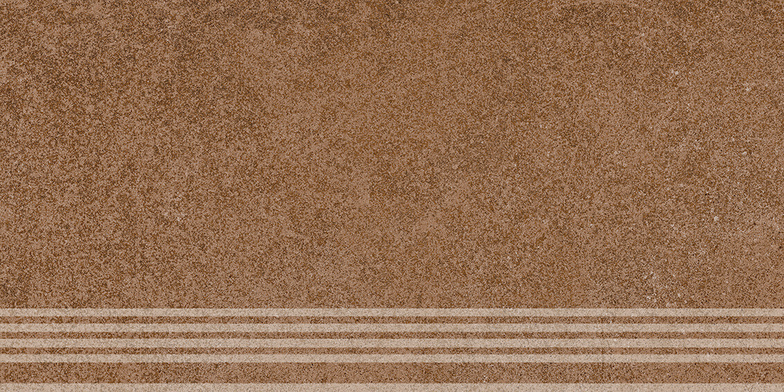 Керамический гранит Ступень Kerama Marazzi Прованс Руссильон Коричневый матовый обрезной 30x60x0,9 KM6060G0661RGRF