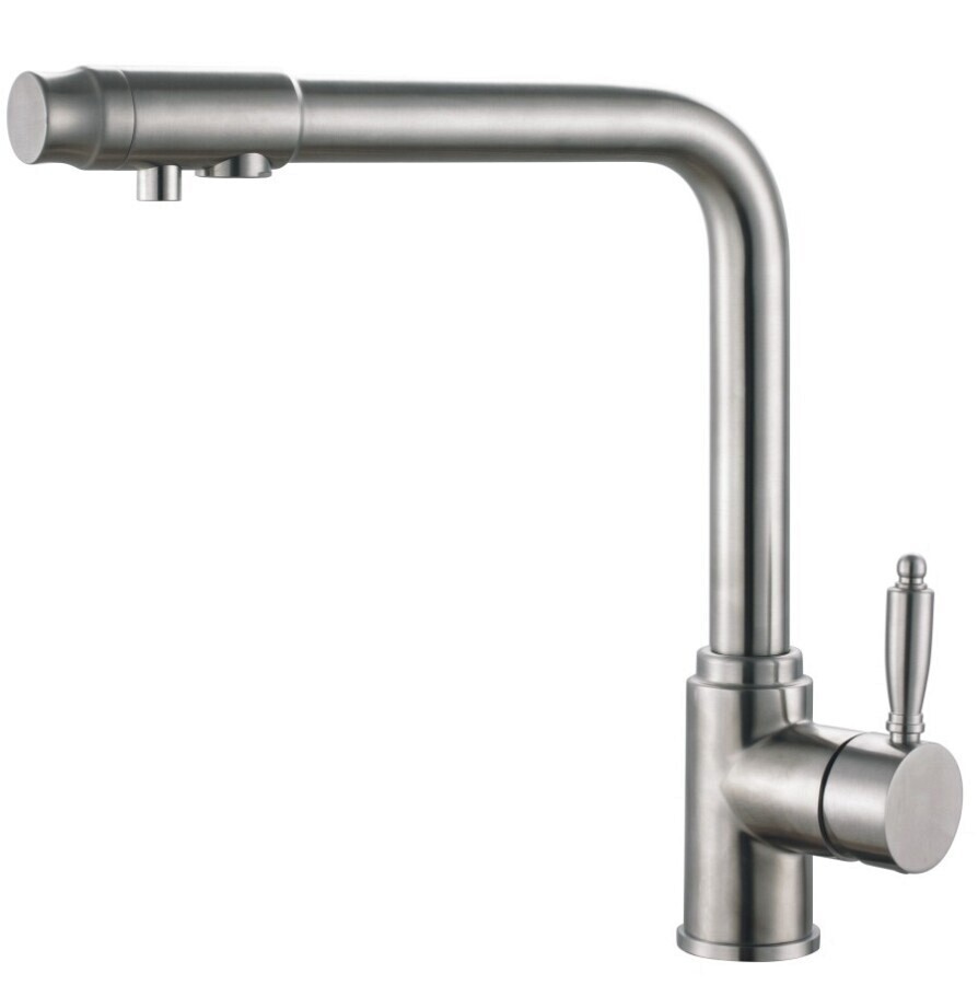 Haiba HB70301 смеситель для кухни полированная сталь