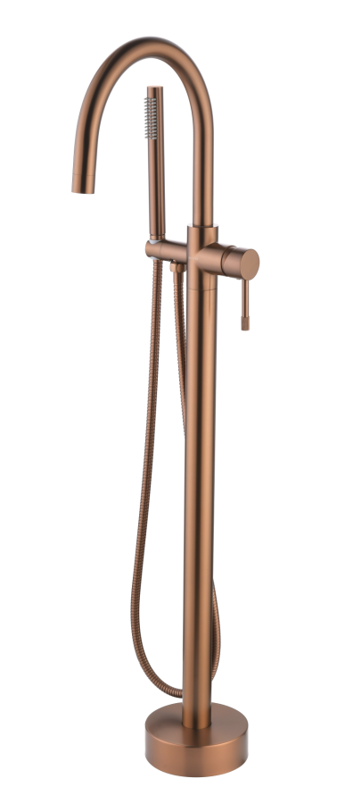 Смеситель напольный Boheme Uno Copper Brushed 469-CB