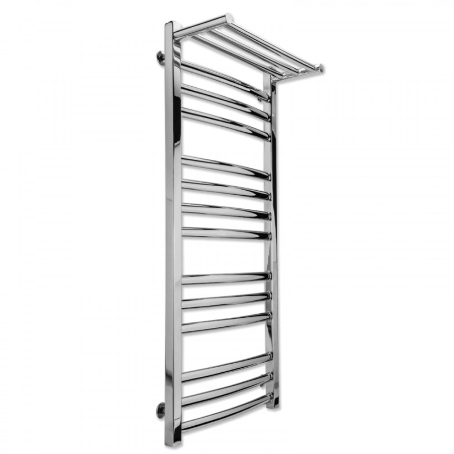 Laris Гранд П14 полотенцесушитель водяной с полкой 500*1200