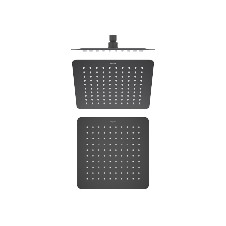 Aquatek Квадратный верхний душ 250*250*2 мм AQ2072MB