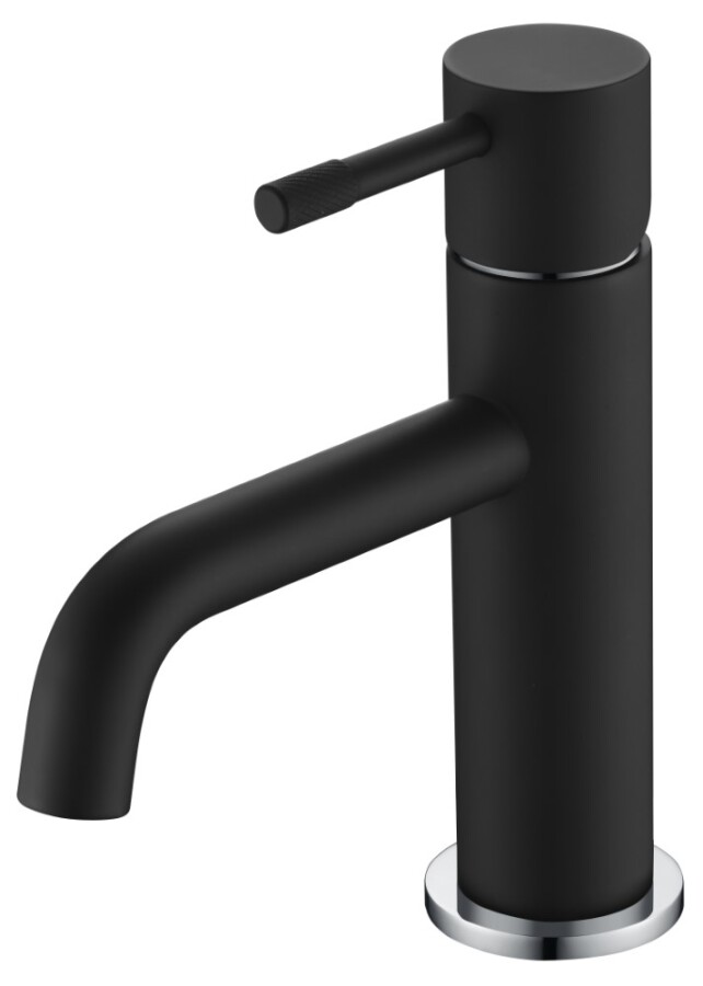 Смеситель для умывальника Boheme Uno Черный / Хром 461-BCR