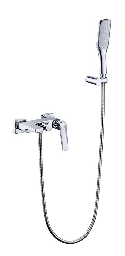 Смеситель для ванны с душевым гарнитуром Boheme Venturo Хром 373