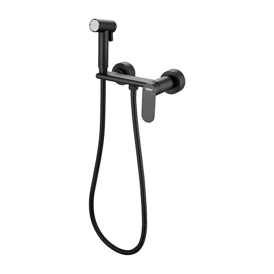 Гигиенический душ со смесителем Haiba HB5516-7 Черный