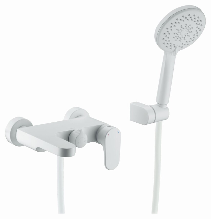 Смеситель для ванны Boheme Spectre Белый матовый 453-MW