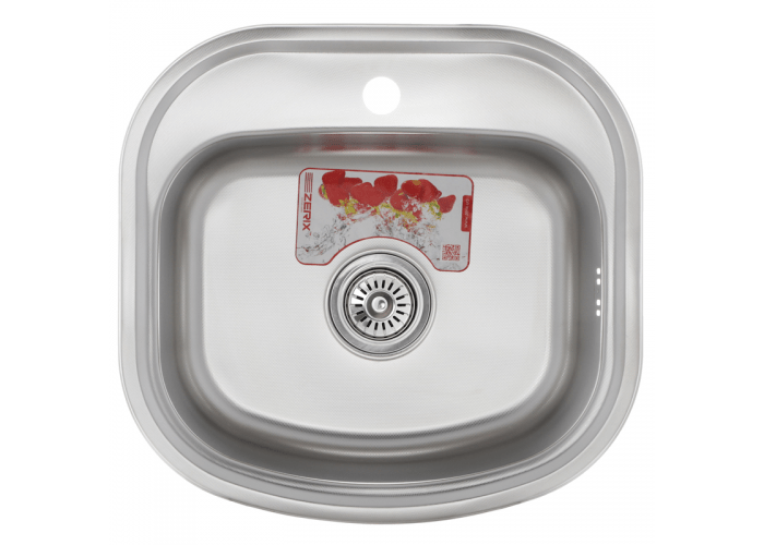 Мойка из нержавеющей стали врезная 49x47 см Zerix Z4947-08-180MD micro decor ZM0544