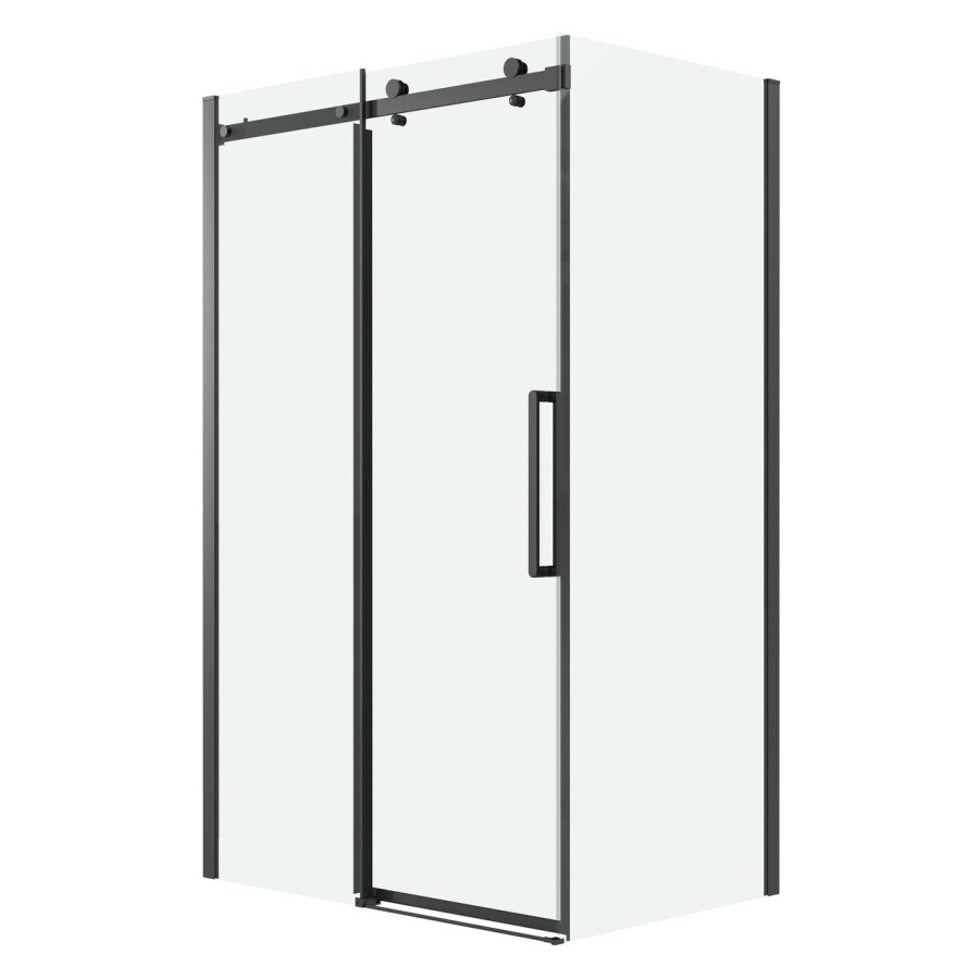 Душевое ограждение Grossman Classic 100.K33.04.100.21.00-200.K33.04.80.21.00 (100х80х195) раздвижная,черный матовый,стекло прозрачное,2 места 120.K33.04.1080.21.00