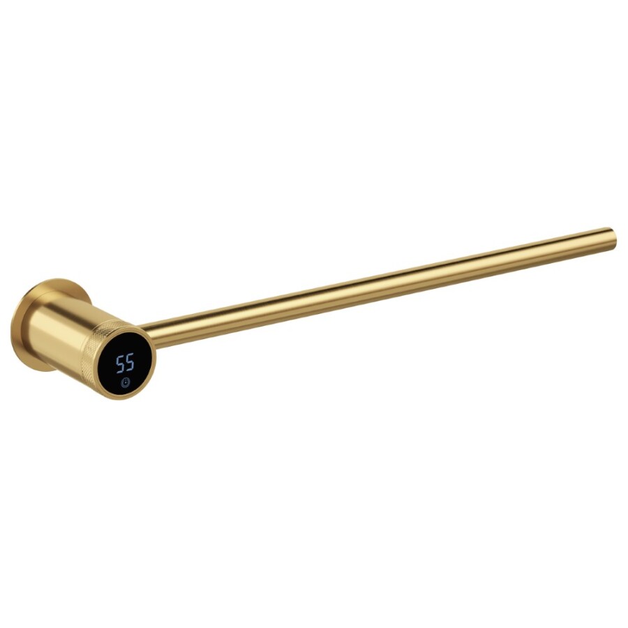Полотенцесушитель электрический базовый элемент Boheme Stick Shine Matt Gold 727-MG