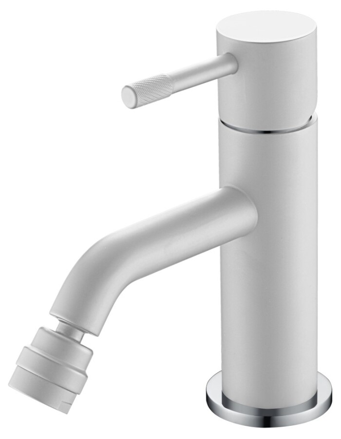 Смеситель для биде Boheme Uno Белый / Хром 466-WCR