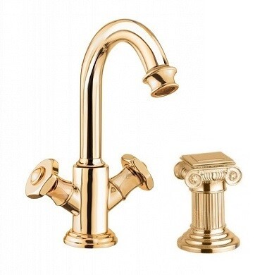 Cezares Aphrodite смеситель для раковины золото APHRODITE-LS2-03/24-O