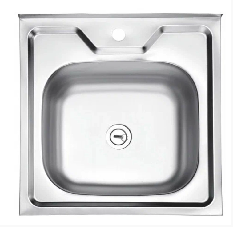 Мойка из нержавеющей стали накладная 50x50 см Ledeme L75050