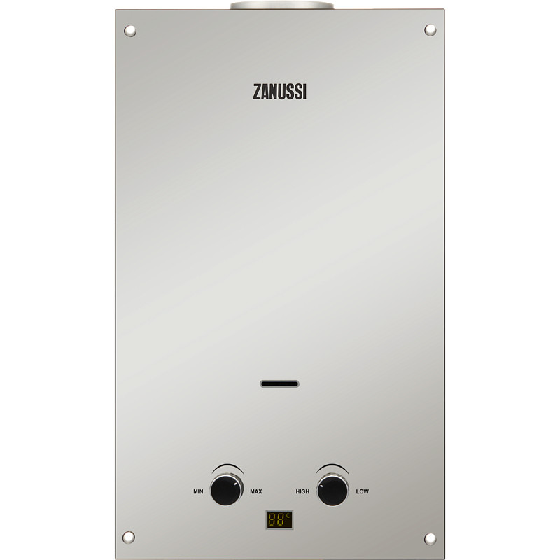 Zanussi GWH 10 Fonte Glass Mirror газовая колонка белый 20 кВт