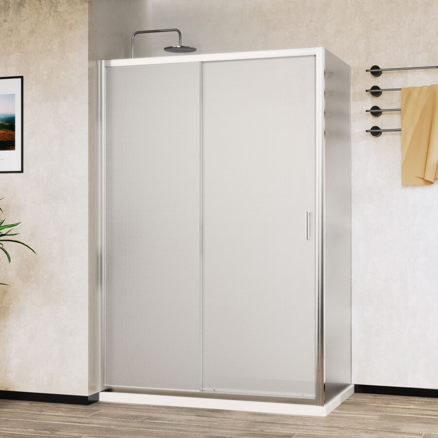 Vincea City душевой уголок 120х90 см хром / текстурный VSR-5CT9012MT