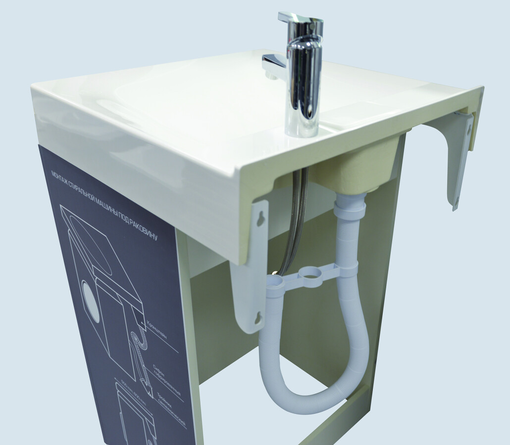 1 Marka Laundry 60*60 раковина над стиральной машиной У71489