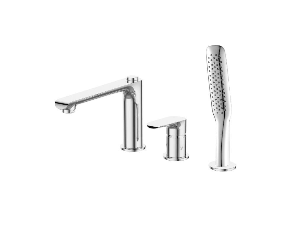 BelBagno Ancona ANCONA-BVD3-CRM смеситель на борт ванны хром