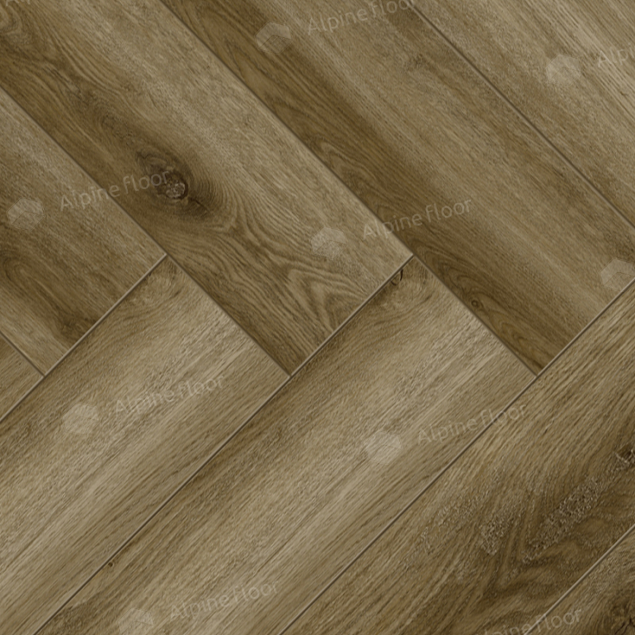 Ламинат Alpine Floor Herringbone 12 Pro, LF106-9A Дуб Марсель 606 х 101 х 12 mm