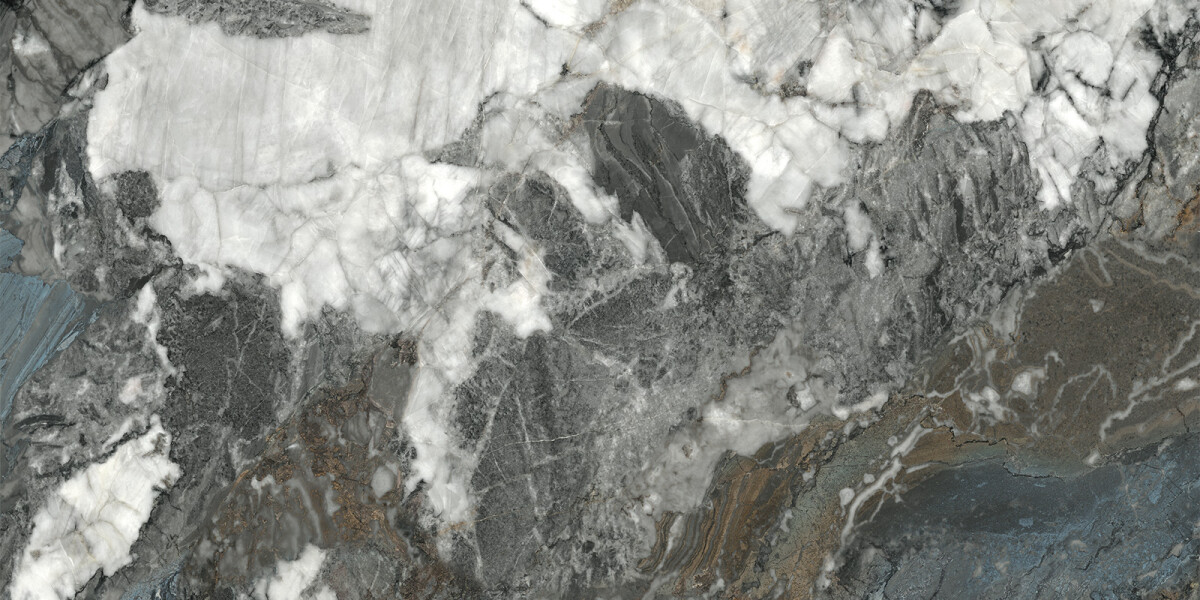 Керамогранит Artkera Group Туман графит полированный 600 x 1200 x 7 мм. 60120TUM25P