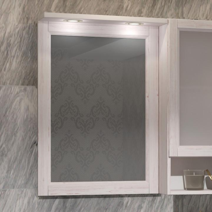 Opadiris Клио зеркало со светильниками 56 см беленый бук 002366