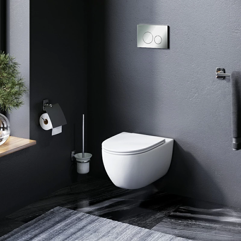 Am.Pm Awe унитаз подвесной с инсталляцией и клавишей смыва IS49051.111700