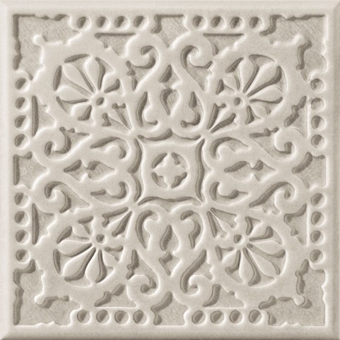 Tubadzin Majolika 20х20 см декор настенный графит B