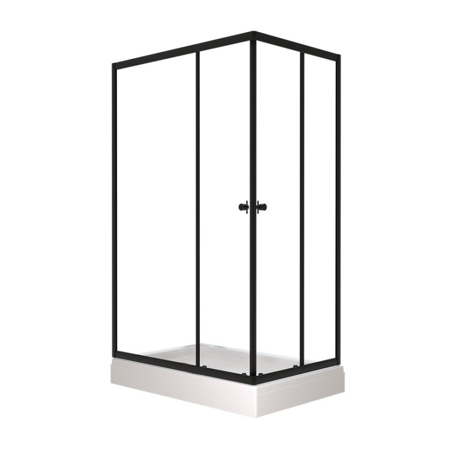 Triton Душевое Ограждение Вента-Блэк 100*80 Щ0000057855