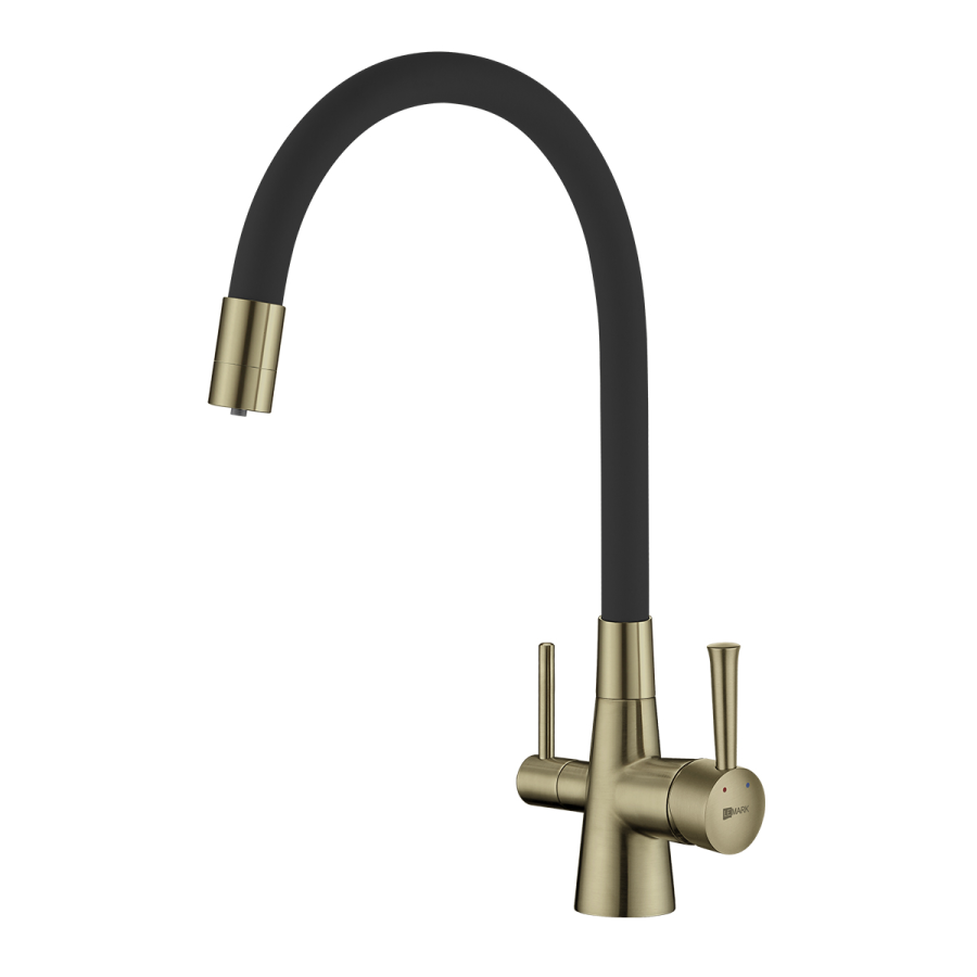Lemark Comfort смеситель для кухни с фильтром для воды LM3075B