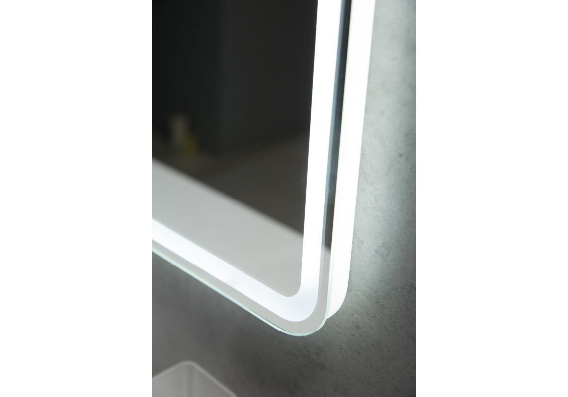 Зеркальное полотно BelBagno 80*80 SPC-800-800-LED