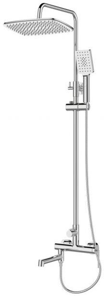 Душевая стойка с изливом BelBagno ACQUA-VSCM-CRM