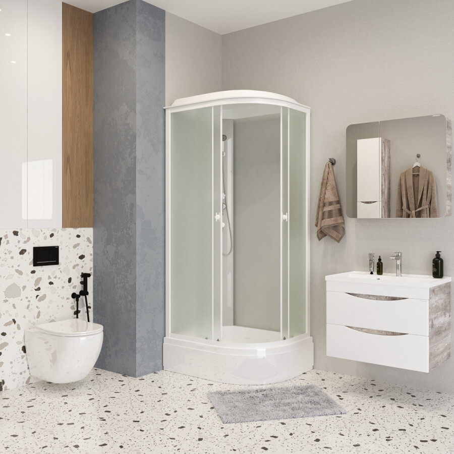 Niagara Promo Душевая кабина 120x80 Левая Тропический душ P120/80/26L/MT
