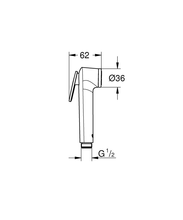 Grohe Tempesta-F Trigger Spray 30 27512001 гигиенический душ