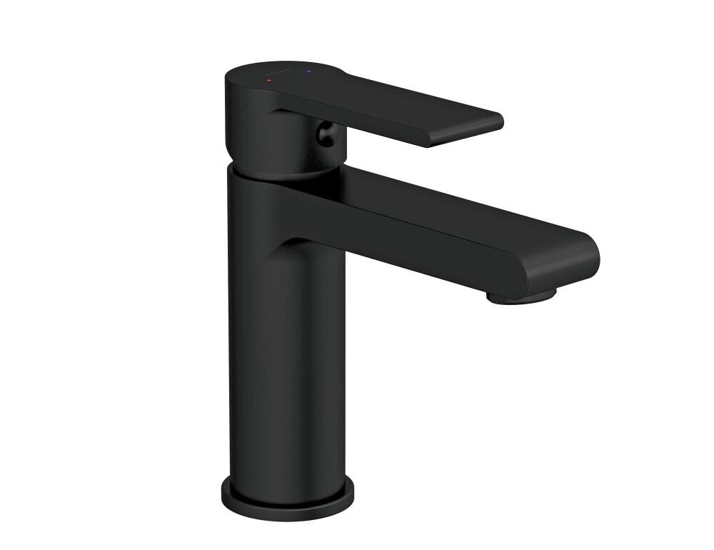 Cersanit Brasko Black 63107 смеситель для раковины черный