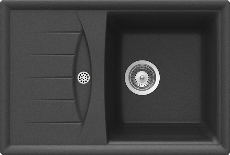 Schock Genius 45D Small 700251 кухонная мойка оникс 46х68 см
