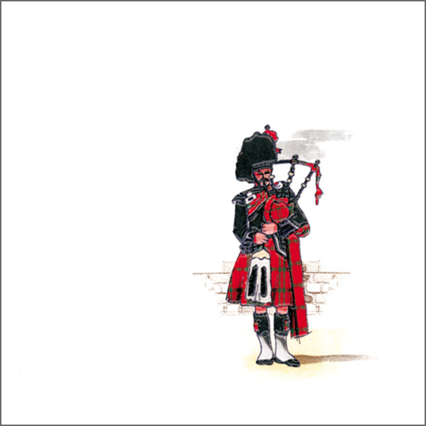 Kerama Marazzi Бейкер-Стрит 20х20 см декор настенный Волынщик