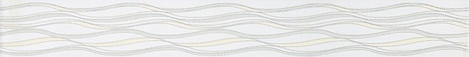 Kerama Marazzi Линьяно 50х6 см бордюр настенный белый глянцевый