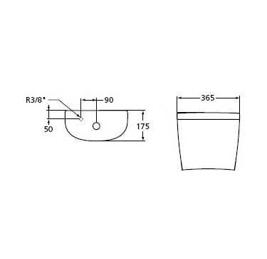 Ideal Standart Connect Arc E785601 бачок для унитаза