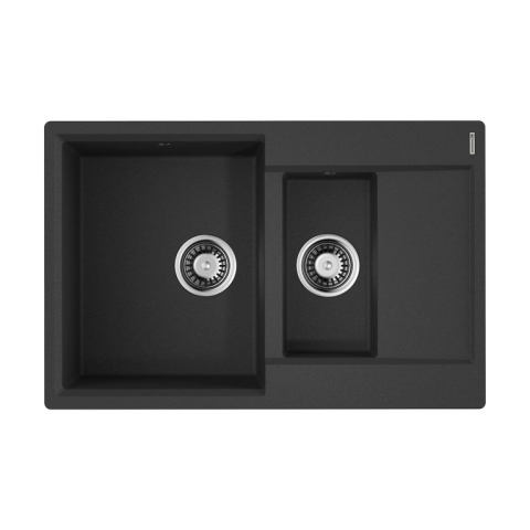 Omoikiri DAISEN 78-2 мойка кухонная черный 4993334