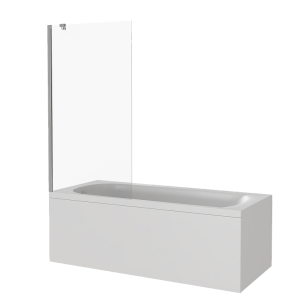 BAS Screen BS-80-С-CH 80*140 шторка для ванны
