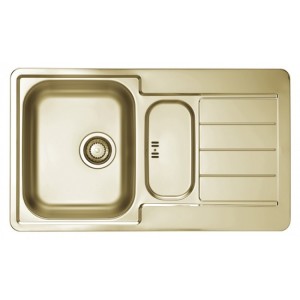 Мойка Alveus VintageLine 30 1068991 нержавеющая сталь декоративное PVD бронза 86х50 см