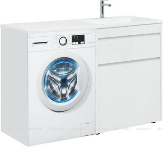 Aquanet Токио 130 R тумба с раковиной напольная белый 00239303