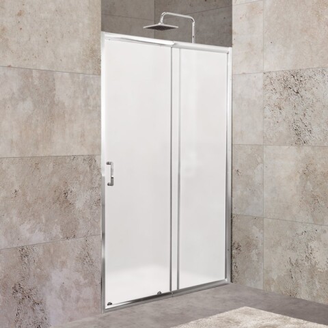 BelBagno Unique душевая дверь 110/125х190 см, матовая, хром UNIQUE-BF-1-110/125-M-Cr