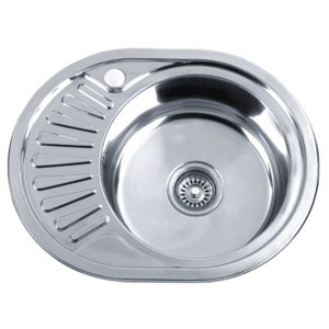 Econom Z5745-08-180E Мойка для кухни матовая satin 57х45 см