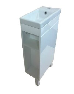 Loranto Стиль 40 тумба с раковиной Como CS00036181 напольная, правая