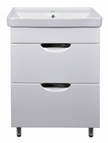 Loranto Стиль Соло тумба 60/2 см с раковиной Monte 60 CS00070755