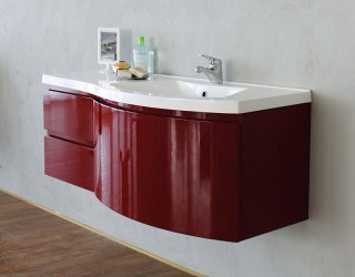 BelBagno PROSPERO-1200-3C-SO-RB-LEFT тумба под раковину подвесная