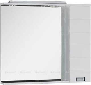 Зеркало-шкаф Aquanet Сити 100*87 белый 00170566